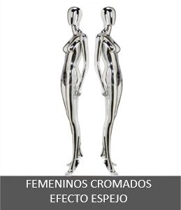 FEMENINOS CROMADOS EFECTO ESPEJO