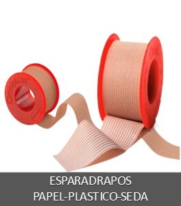 ESPARADRAPO PAPEL-PLASTICO-SEDA